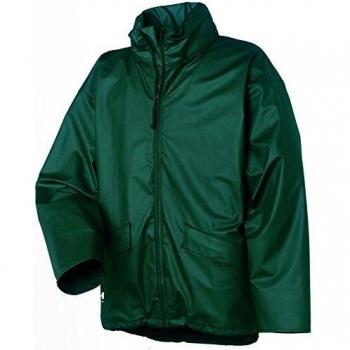 Helly Hansen Voss PU-Stretch Rain Jacket Dark Green Size S