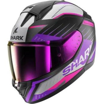 Casco Integral Shark Ridill 2 Berserk Mat Negro-Violeta