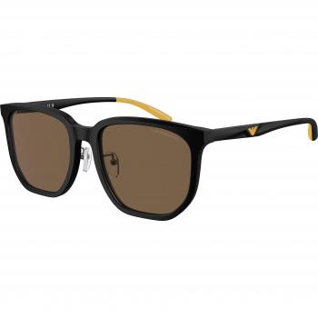 Emporio Armani EA4215D Men's Sunglasses Black Square Asian Fit 500173 Size 56