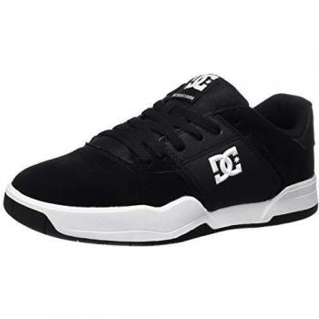 DC Shoes Central Men's Leather Sneakers Black/White
