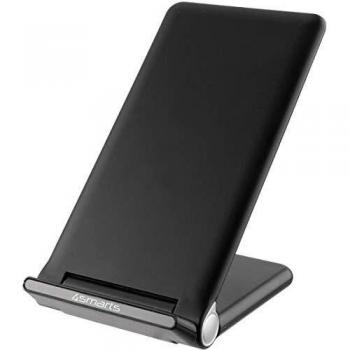 Cargador Inalámbrico Qi 15W VoltBeam Plegable con Soporte Negro