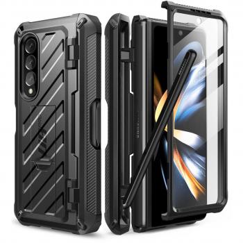Funda Protectora 360 Grados para Samsung Galaxy Z Fold 4 - Negra, con Pantalla Protector y Diseño Híbrido