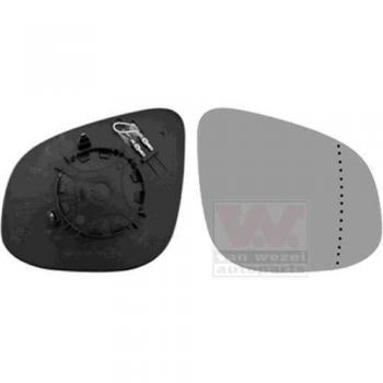 Cristal de espejo retrovisor exterior VAN WEZEL 4412838