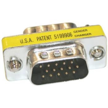 Adaptador HD-DB15/HD-DB15 Macho/Macho Electro Dh