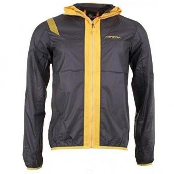 LA SPORTIVA - La Sportiva OXYGEN EVO WINDBREAKER JKT/M GREY/YELLOW - LSP-K34GY - S