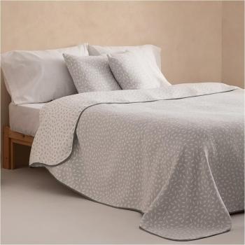 Colcha jacquard reversible Cinti - Diseño ligero de algodón para primavera y verano