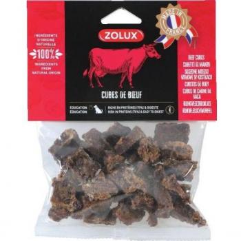 Zolux Cubos de Carne para Perros - Snack de Carne de Vacuno 100 g
