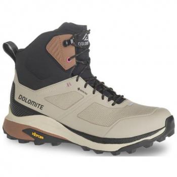 Botas de montaña Dolomite WS Nibelia High GTX para mujer, características: impermeables con tecnología Gore-Tex, diseño alto para soporte en el tobillo, suela antideslizante, material ligero y transpirable, ideal para sender