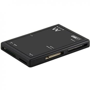 Ewent EW1074 Lector de Tarjeta Negro USB 3.2 Gen 1