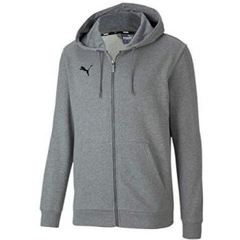 Puma Camiseta de Manga Corta Teamgoal 23 Casuals y Sudadera con Capucha Puma Team Goal 23 Casuals, PUMA Hombre TeamGOAL 23 Casuals Sudadera, Gris (Medium Gray Heather), S