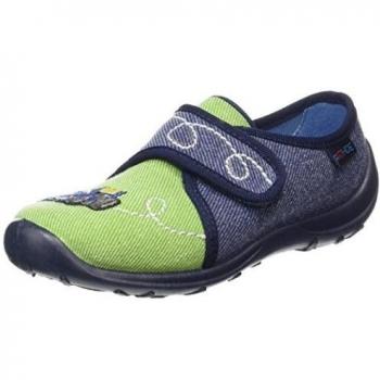 RohdeBoogy - pantuflas con forro Niños
, color Verde, talla 31