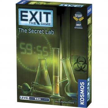 Thames & Kosmos | 692742 | EXiT: The Secret Lab | Level: Advanced | Cooperative Board Game | 1-4 Players | Ages 12+