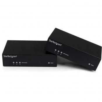 StarTech ST121HDBT5 - Extensor HDMI por Cable UTP, RJ45, Cat5e/Cat6 con alimentación por Cable Ethernet PoC RS232 IR y 10/100, 100 m