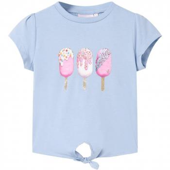 Camiseta infantil azul 116