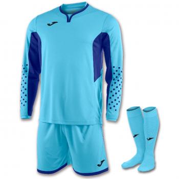 Joma Zamora III Set de Portero, Hombre, Turquesa, XS