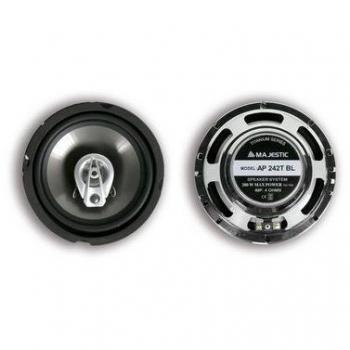 Altavoces para coche New Majestic AP 242T, 3 vías, 140W, color titanio y negro