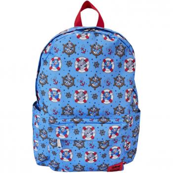 Mochila infantil Loungefly Disney Donald Duck AOP 90th Anniversary - Nailon, multicolor, azul, talla única