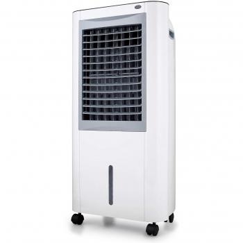 YATEK Outlet Climatizador evaporativo YK-M99, 10L de Capacidad Y 160 W de Potencia, con Alerta de escasez de Agua y deposito de Agua Extraible, Incluye Tableta para el Hielo