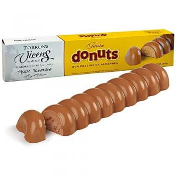 Turrón Donuts Especial con Praliné de Almendras 300g - Elaboración Tradicional