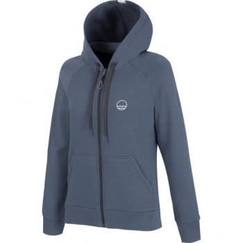 Sudadera con capucha Wild Country Flow 3 Full Zip mujer azul - M