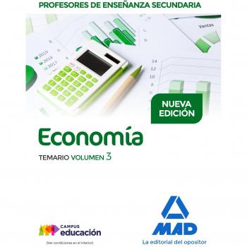 Profesores de Enseñanza Secundaria Economía Temario volumen 3