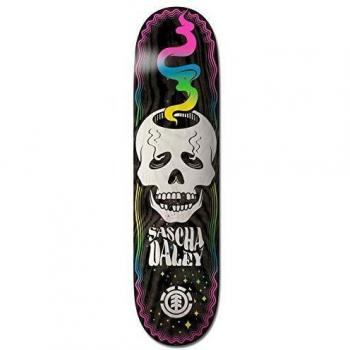 Element Skull Trip Sascha Skateboard Deck, multicolor, 8.25 inch