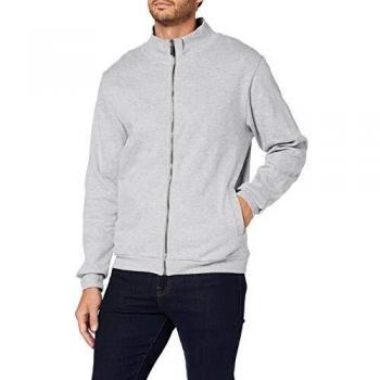 Jeep Sudadera para Hombre Grille Outline Back J8w, Hombre, Sudadera, O101158-J085-M, Gris Claro y Oscuro, Medium