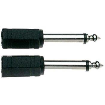 Adaptador Jack Estéreo 3.5mm Femenino a Mono 6.35mm Masculino - Stagg