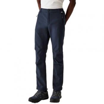 Regatta Men's Geo II Waterproof Softshell Walking Trousers Navy Size 32 L