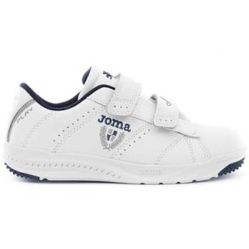 Zapatillas escolares unisex Joma W.Play Jr 2333 blanco marino para niños