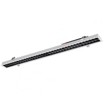 Foco LED Lineal Empotrable 40W UGR18 Chip Osram - Blanco Cálido