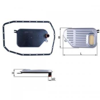 Filtro hidráulico para caja automática MAHLE ORIGINAL HX 239D