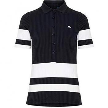 J.Lindeberg Natasha-Rib - Jersey para mujer, color azul marino, medium