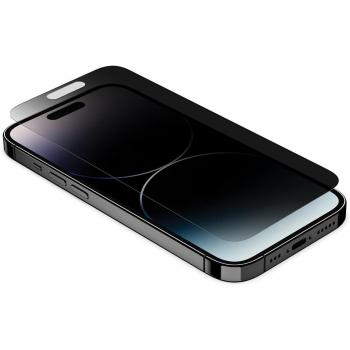 Belkin ScreenForce TemperedGlass Privacy Antimicrobial Screen Protector for iPhone 14 Pro