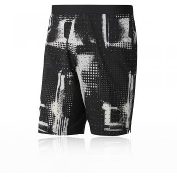 Reebok Speed Geocast Pantalones Cortos, Hombre, Negro, XL