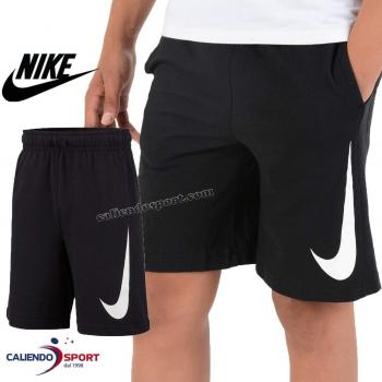 Nike B NSW Swoosh Ft Short, Niños, Black/White, L