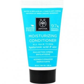 Apivita Acondicionador Capilar Hidratante con Ácido Hialurónico y Aloe 50ml