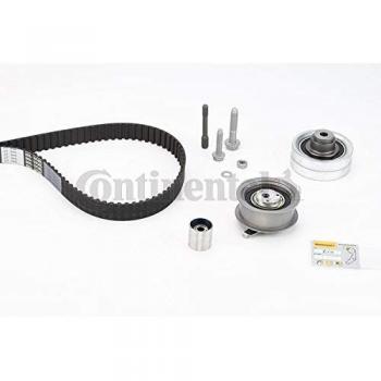 Juego de correas de distribución CONTITECH CT946K1 - Kit completo que incluye correa de distribución, rodillos tensores y bomba de agua, diseñado para garantizar un funcionamiento óptimo del motor, fabricado con materiales de alta calidad para