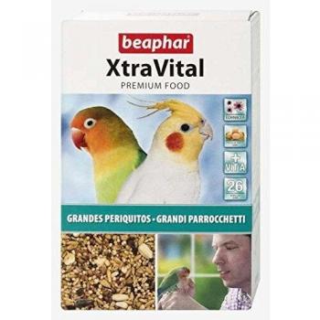 Beaphar - Xtravital cotorras, 500 g
