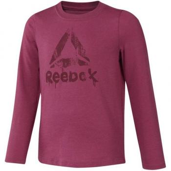 Camiseta de Manga Larga Mujer Reebok Essentials Morado