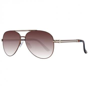 Guess GF0173 Men's Aviator Sunglasses - Brown Gradient, One Size