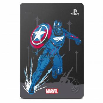 Disco Duro Seagate Game Drive 2TB Edición Especial Capitán América