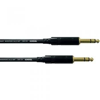 Cordial CFM 3 VV - Cable de conexión simétrico, conector jack de 6.3 mm, 3 m