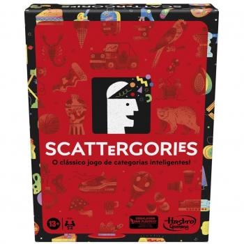 Scattergories Juego de Mesa Versión Portugués Hasbro Gaming 13+