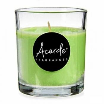 Vela Perfumada de Té Verde - Set de 12 Unidades (7 x 7,7 x 7 cm)