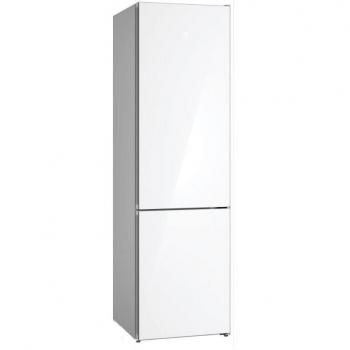 Balay 3KFC869BI Frigorífico Combi Libre Instalación, Cristal Blanco, 203cm Altura, No Frost, Clase Energética C