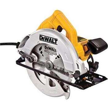 DeWalt DWE560-QS Sierra Circular 1.350 W-65 mm Prof, diámetro de 184 mm, Amarillo, 30.4 cm