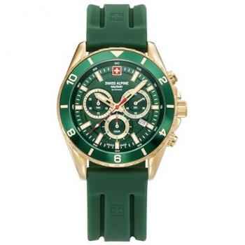 Reloj Cronógrafo Swiss Alpine Military Sierra 7034.9814 Verde