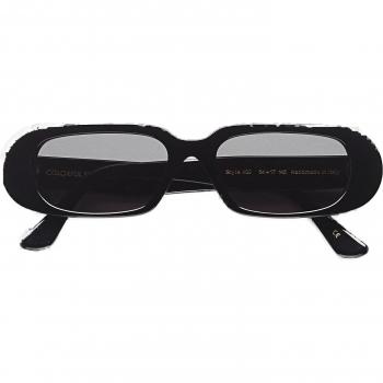 Colorful Standard 09 Deep Black Solid Sunglasses