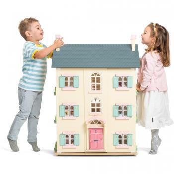 Le Toy Van Cherry Tree Hall Wooden Dollhouse